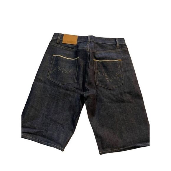 WeSc GUNVALD DARK DENIM SHORT - Picture 2 of 4